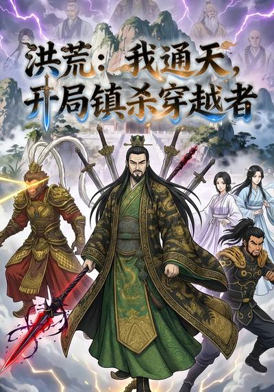 洪荒：我通天，开局镇杀穿越者封面图