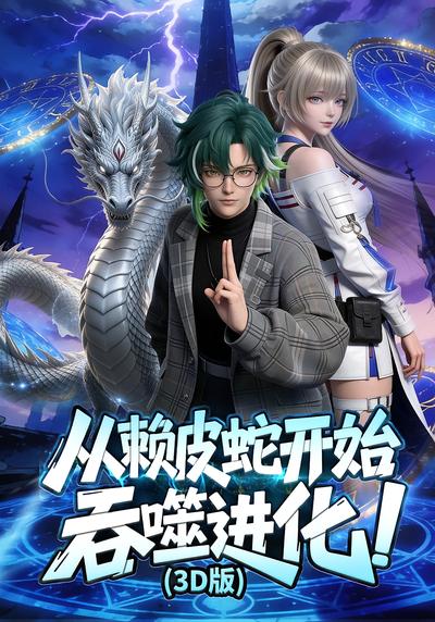 从赖皮蛇开始吞噬进化！（3D版）