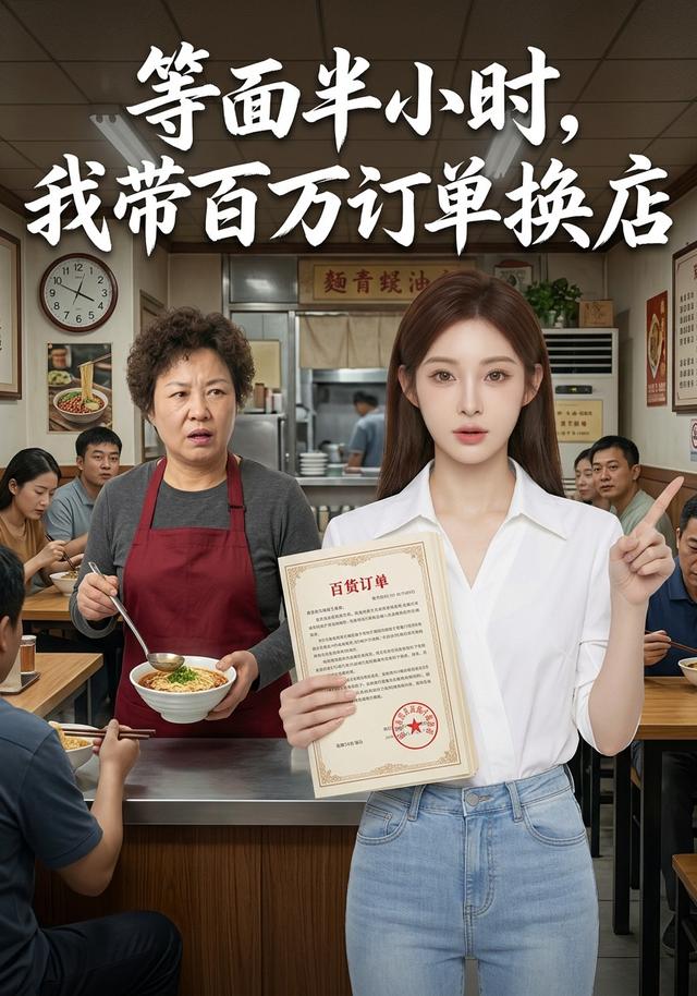 等面半小时，我带百万订单换店 cover