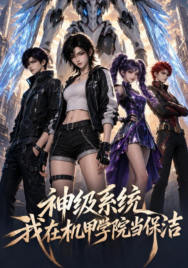 神级系统，我在机甲学院当保洁 cover