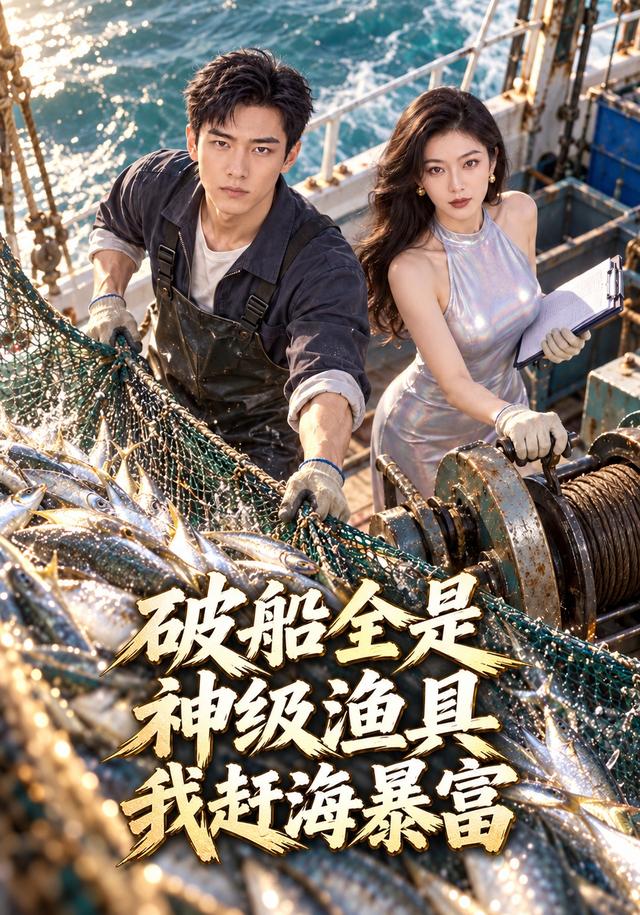 破船全是神级渔具，我赶海暴富
