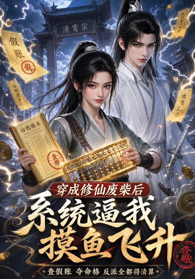 穿成修仙废柴后系统逼我摸鱼飞升