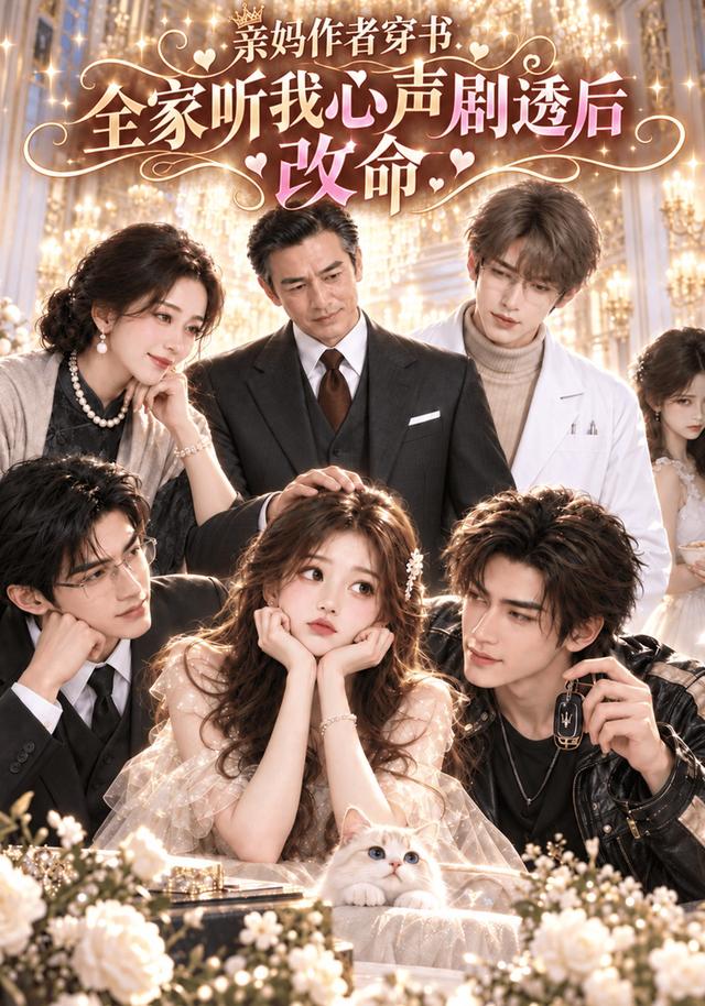 亲妈作者穿书，全家听我心声剧透后改命 cover