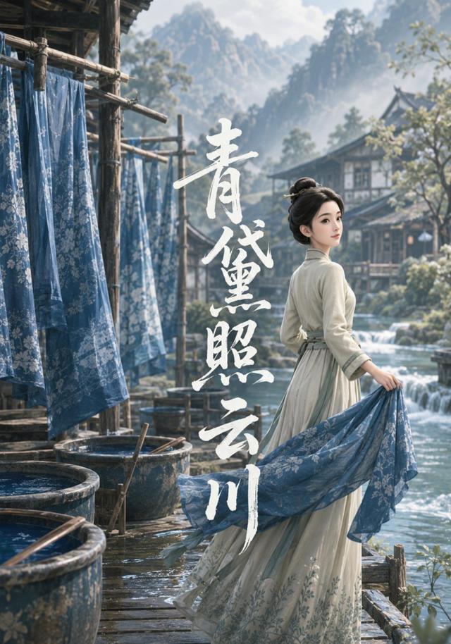 青黛照云川