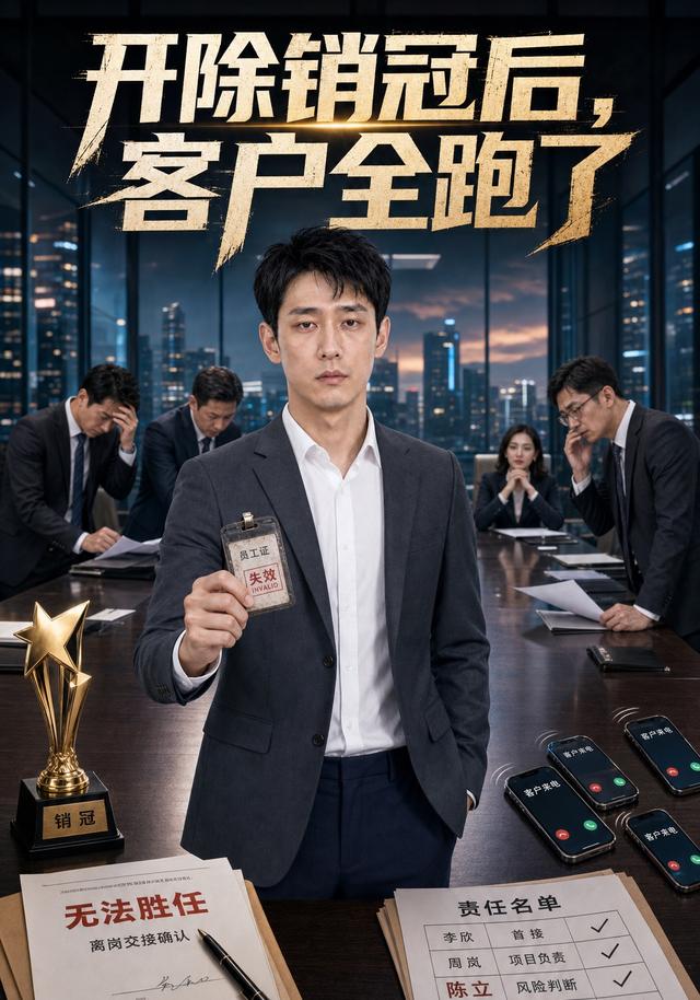 开除销冠后，客户全跑了