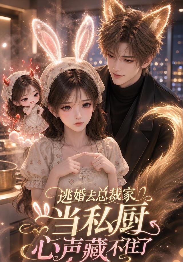 逃婚去总裁家当私厨，心声藏不住了