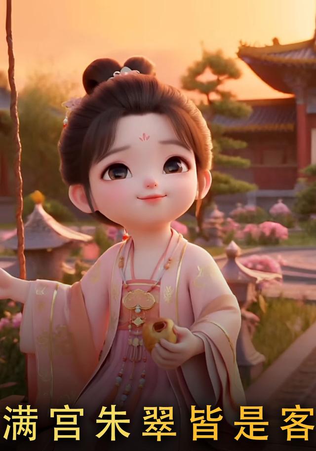 满宫朱翠皆是客