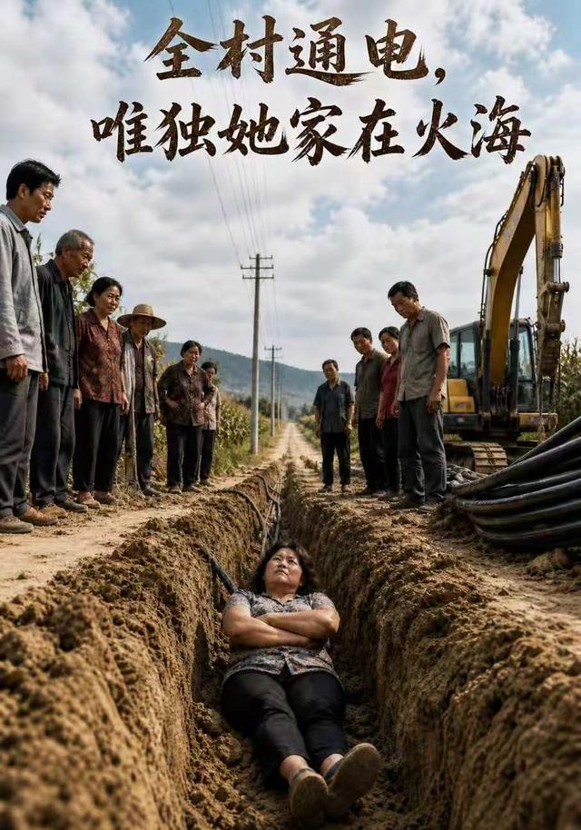 全村通电，唯独她家在火海