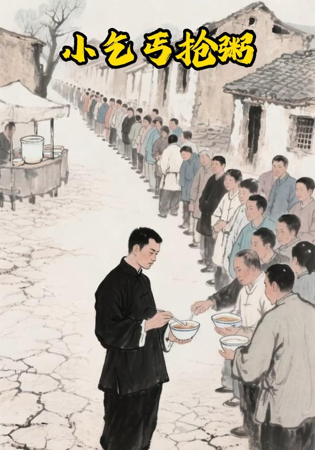 小乞丐抢粥封面图