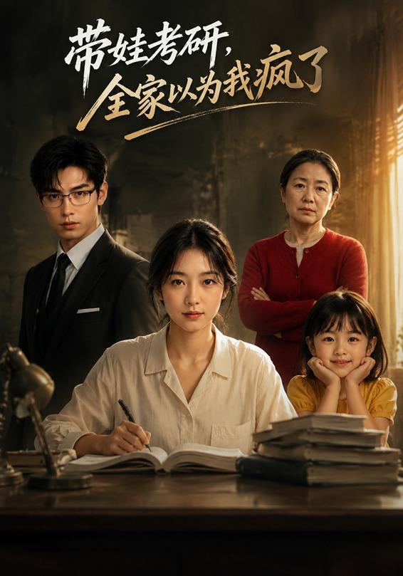 带娃考研，全家以为我疯了 cover