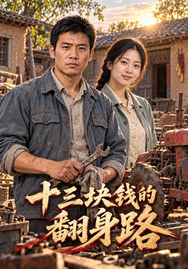 《十三块钱的翻身路》作品海报