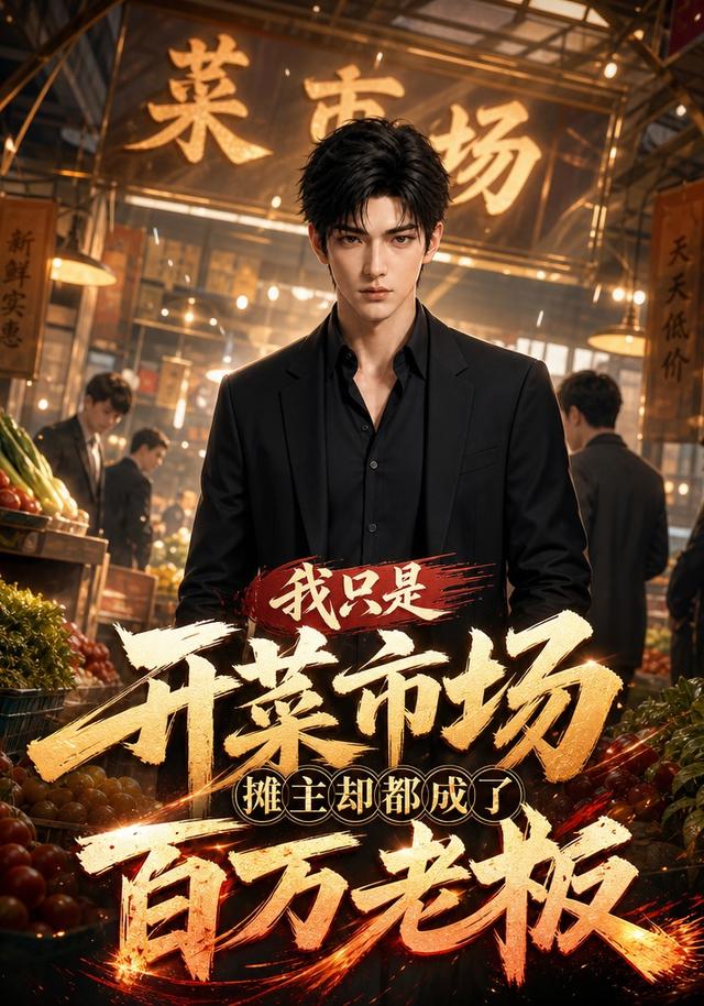 我只是开菜市场，摊主却都成了百万老板 cover