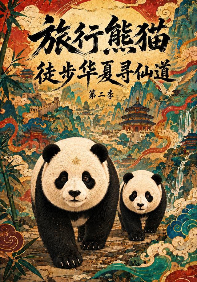旅行熊猫：徒步华夏寻仙道第二季 cover