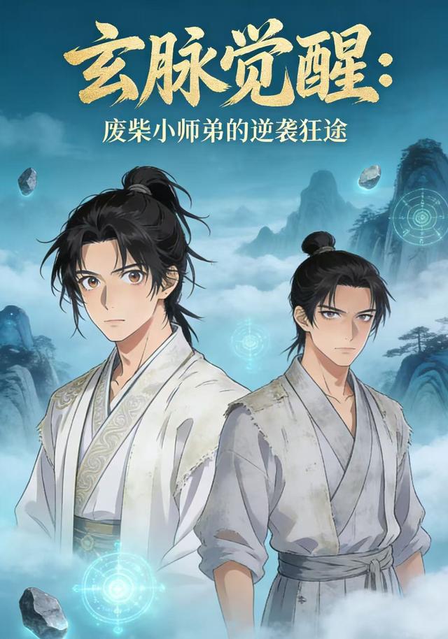 玄脉觉醒：废柴小师弟的逆袭狂途封面图