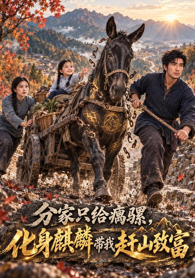 分家只给瘸骡，化身麒麟带我赶山致富 cover