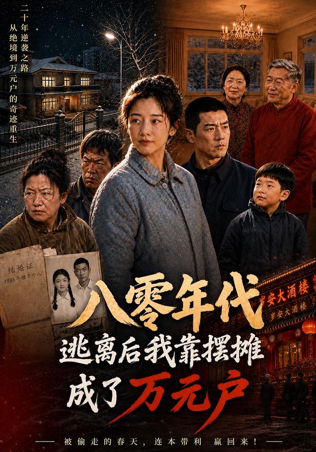 八零年代，逃离后我靠摆摊成了万元户 cover