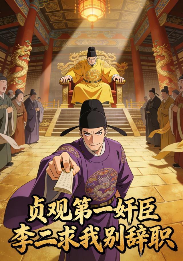 贞观第一奸臣，李二求我别辞职！封面图