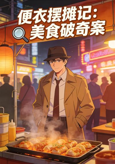 便衣摆摊记：美食破奇案封面图