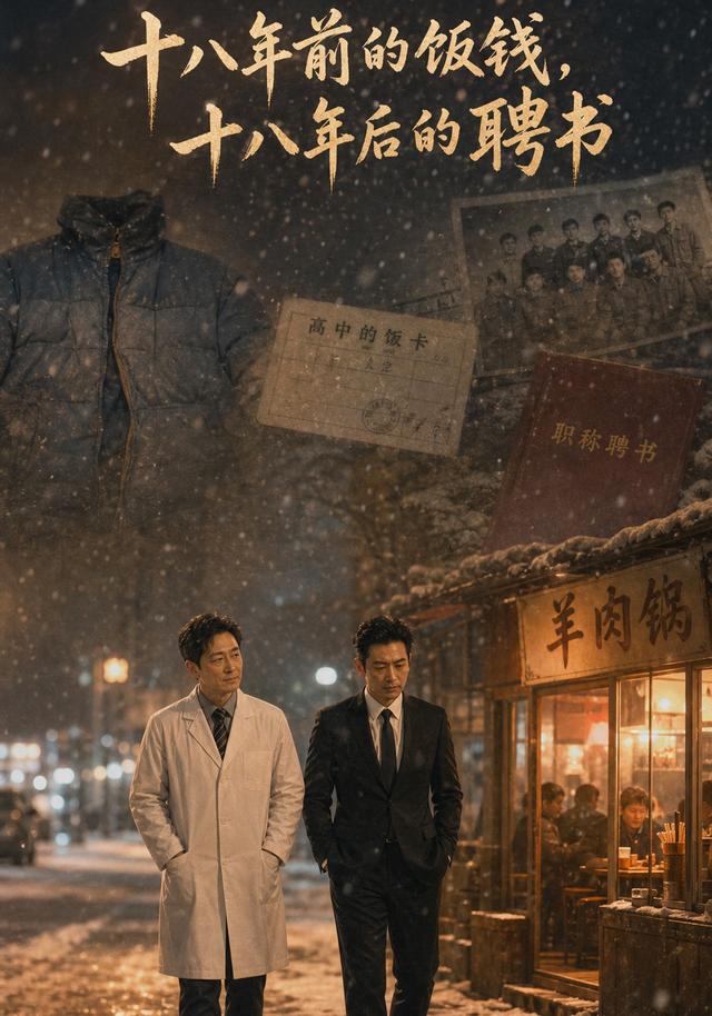 十八年前的饭钱，十八年后的聘书 cover