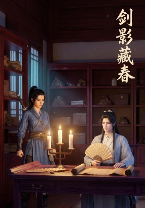 剑影藏春