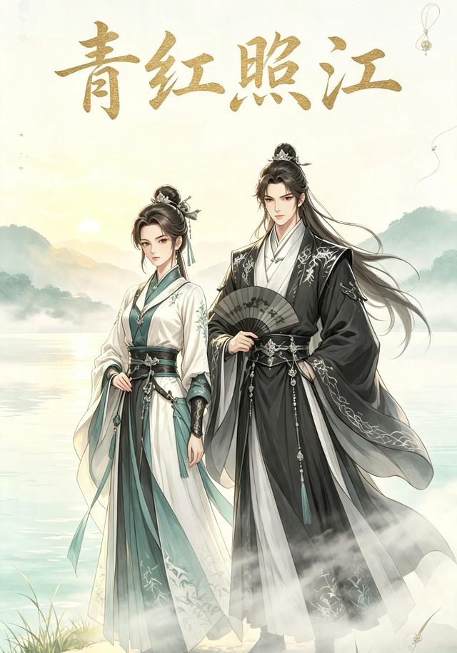 青红照江