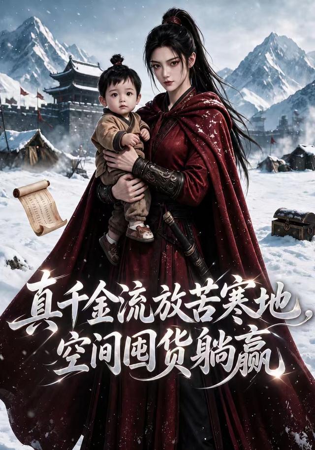 真千金流放苦寒地，空间囤货躺赢 cover