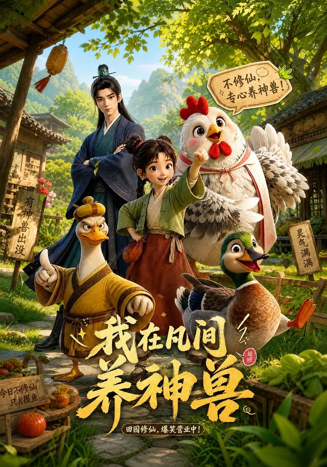 我在凡间养神兽 cover