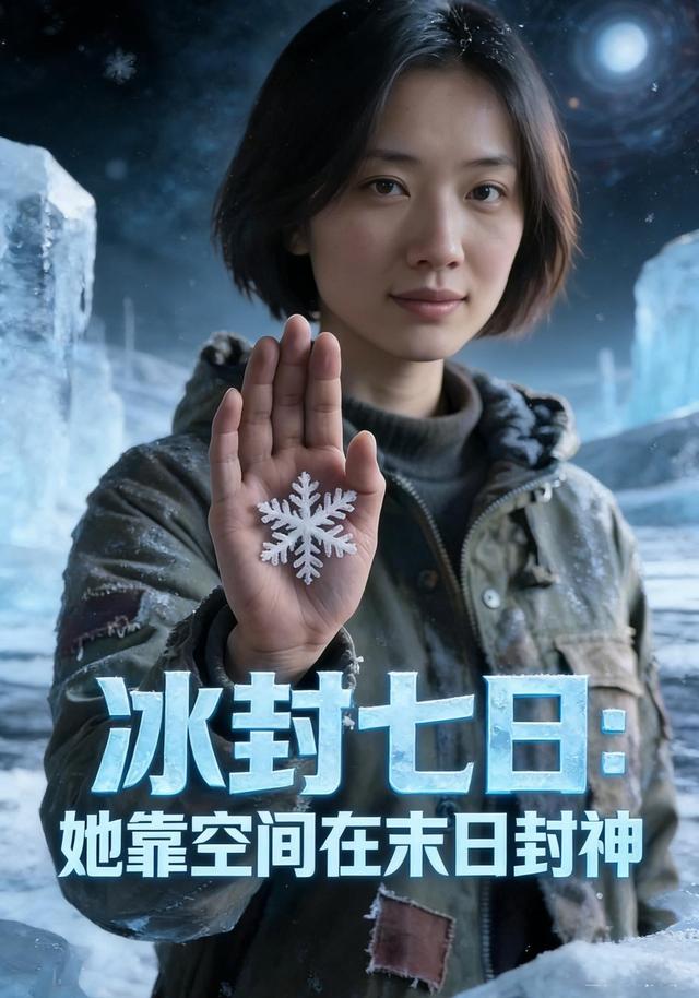 冰封七日：她靠空间在末日封神封面图