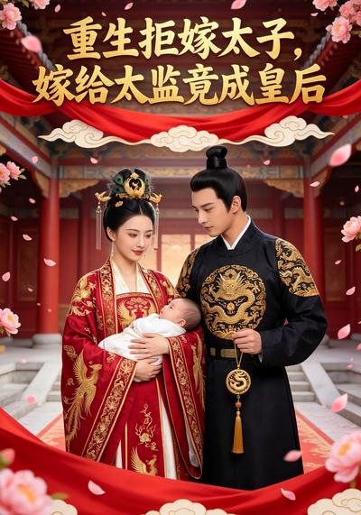 重生拒嫁太子，嫁给太监竟成皇后封面图
