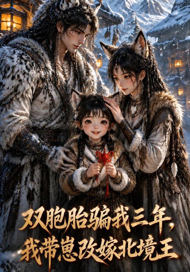双胞胎骗我三年，我带崽改嫁北境王 cover