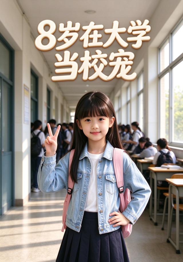 8岁在大学当校宠