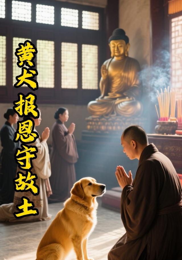 黄犬报恩守故土