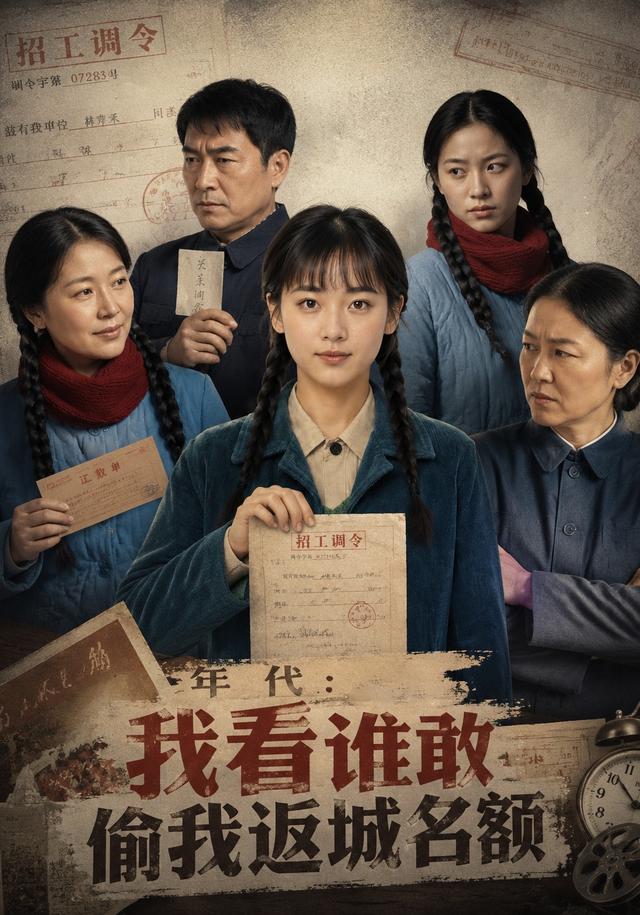 年代：我看谁敢偷我返城名额 cover