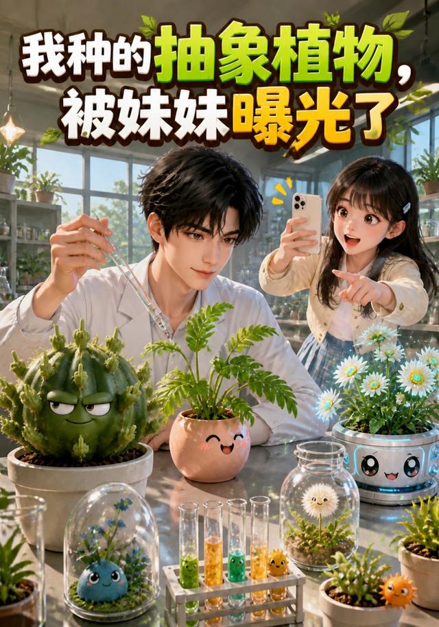 我种的抽象植物，被妹妹曝光了 cover