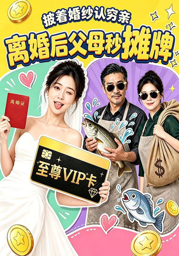 披  着婚纱认穷亲，离婚后父母秒摊牌