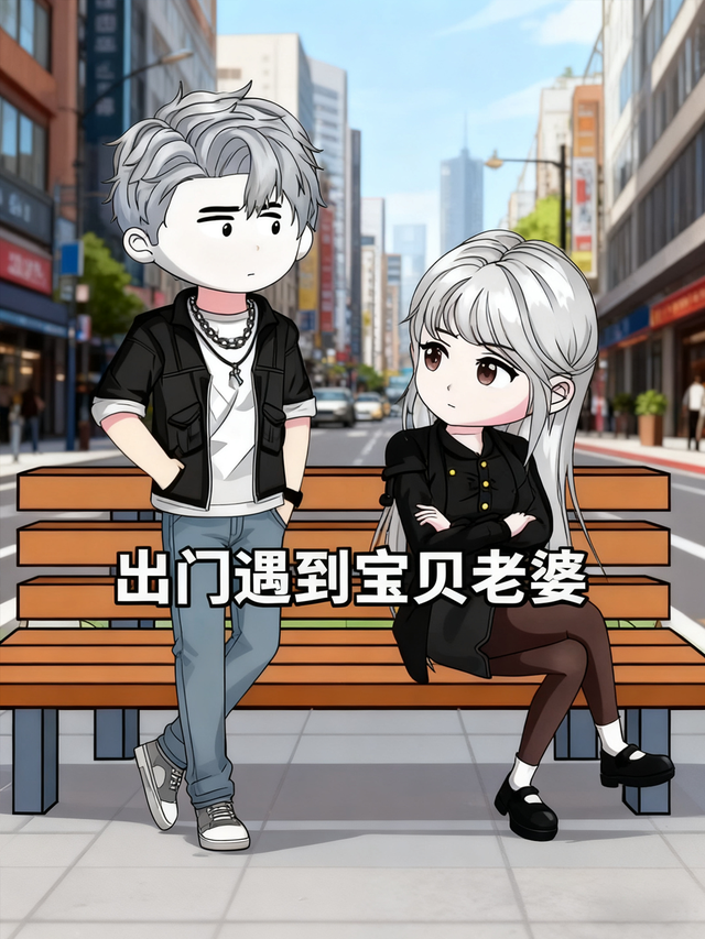 出门遇到宝贝老婆