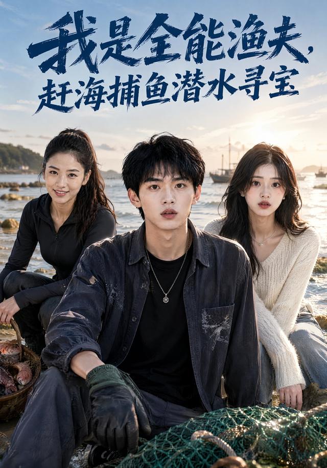 我是全能渔夫，赶海捕鱼潜水寻宝