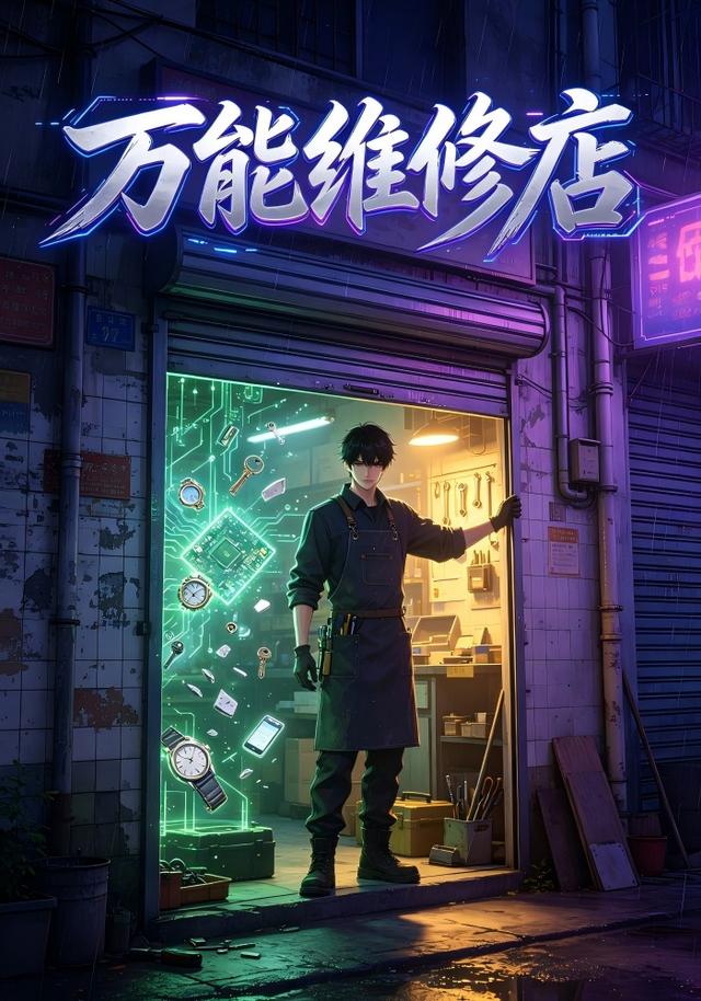 万能维修店 cover