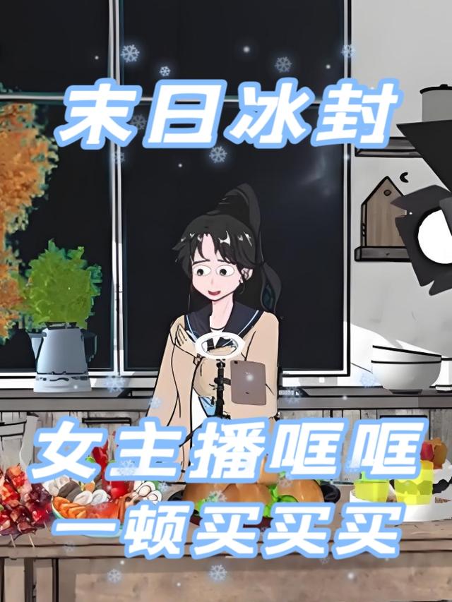 末日冰封，女主播哐哐一顿买买买