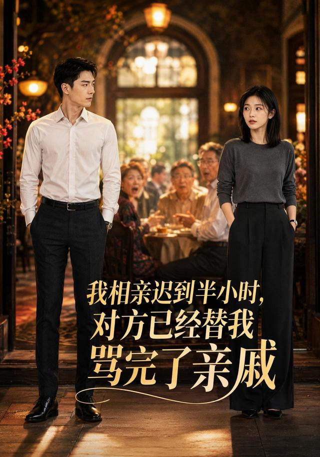 我相亲迟到半小时，对方已经替我骂完了亲戚