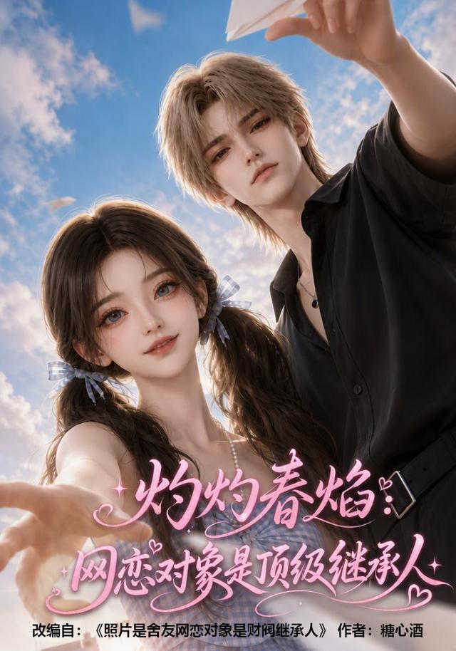 灼灼春焰：网恋对象是顶级继承人 cover