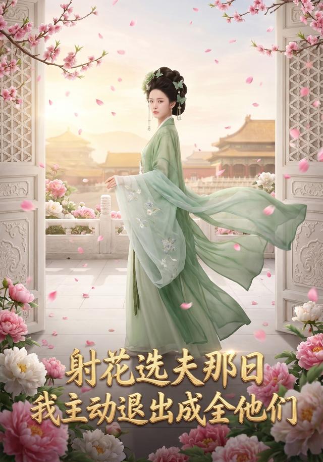 射花选夫那日，我主动退出成全他们 cover