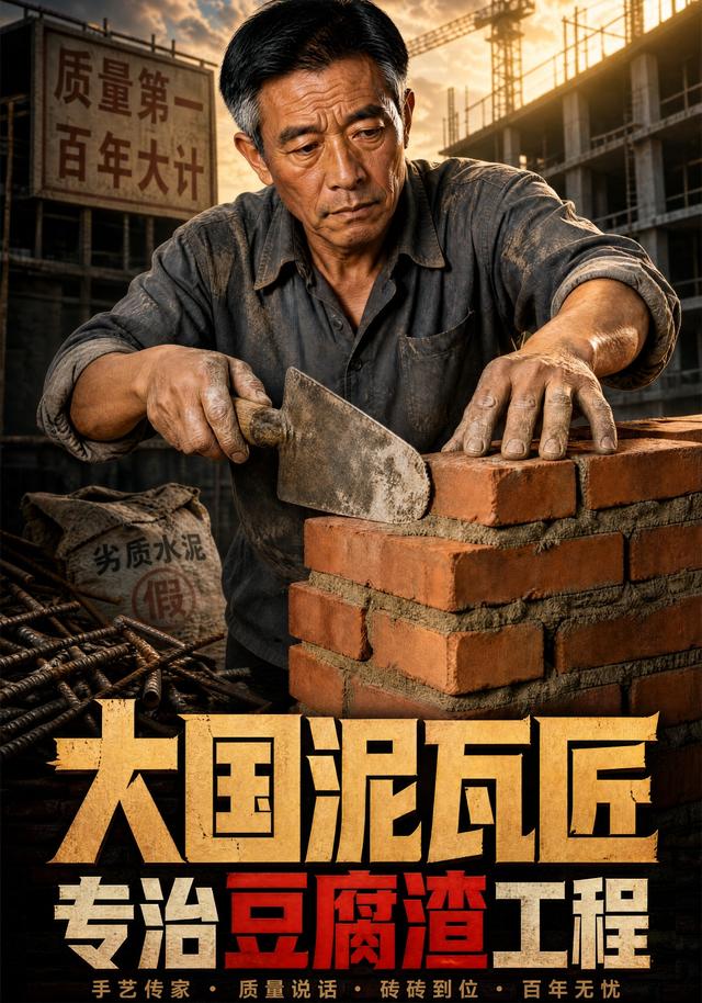大国泥瓦匠：专治豆腐渣工程 cover