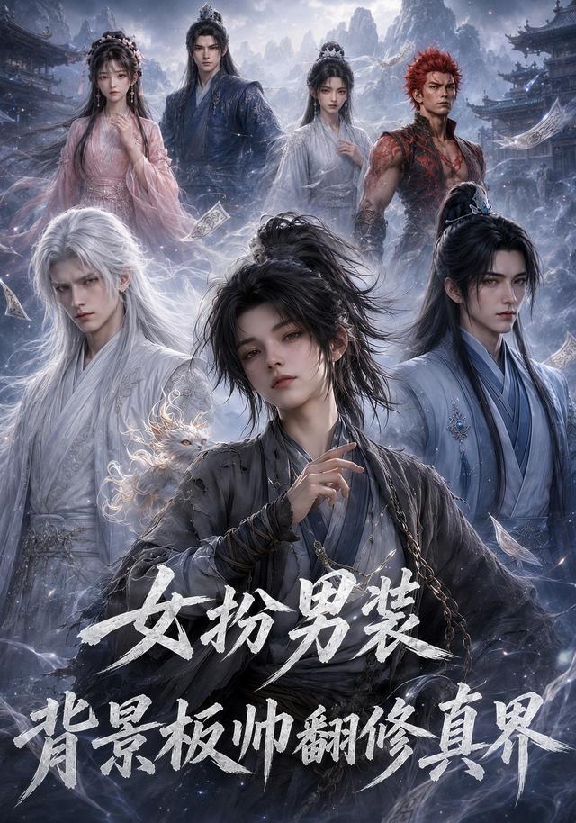 女扮男装背景板帅翻修真界