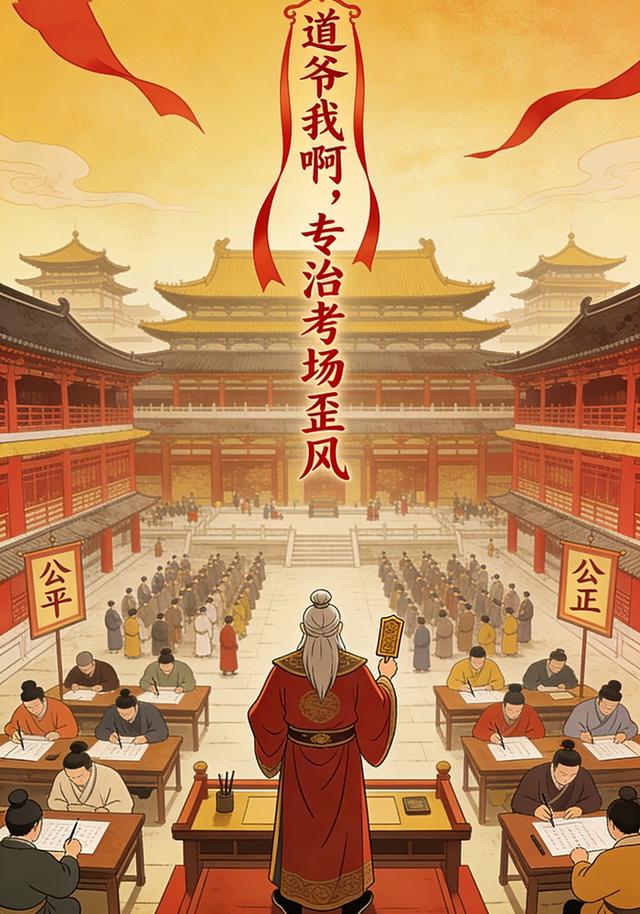 道爷我啊，专治考场歪风封面图