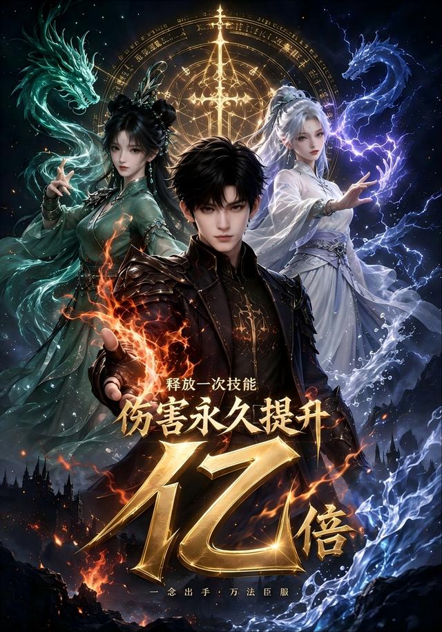 释放一次技能，伤害永久提升亿倍！