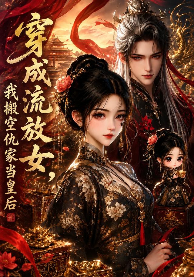 穿成流放女，我搬空仇家当皇后 cover