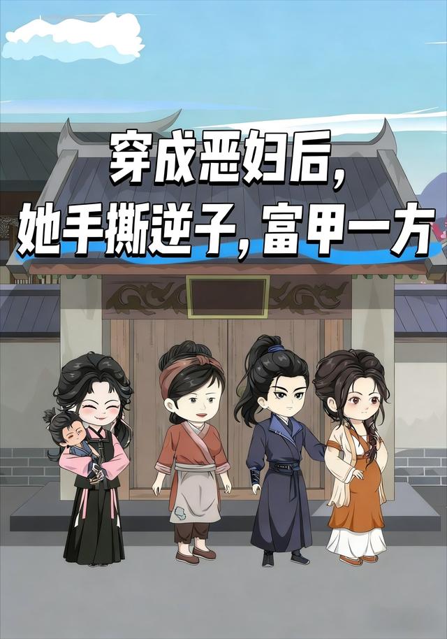 穿成恶妇后，她手撕逆子，富甲一方