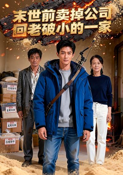 末世前卖掉公司回老破小的一家封面图