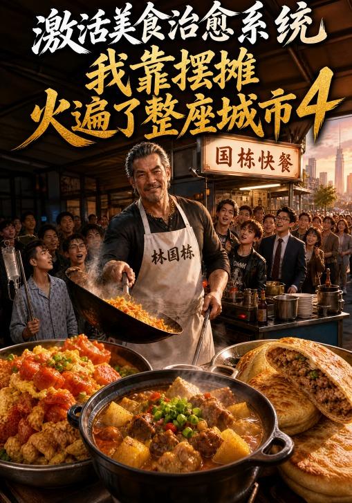 激活美食治愈系统我靠摆摊火遍了整座城市4